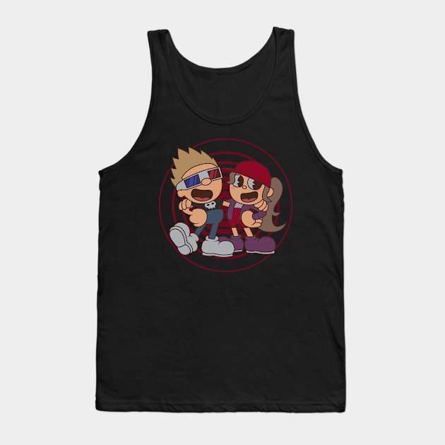 Cuphead Ate My Neighbors Tank Top by Carbonwater